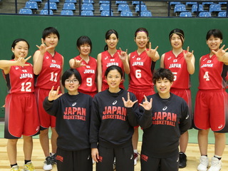 -音のないバスケ-  全員一緒に！女子日本代表、世界選手権へ のトップ画像