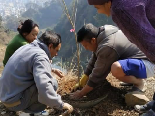 ネパールカトマンズ　ビラヂル・皆生桜公園建設 のトップ画像