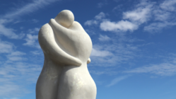 富山駅に、大理石彫刻のモニュメント「ラバーズ」を設置しよう！ のトップ画像