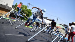 子どもたちが自由に遊べるパルクール広場で南三陸町を元気に！ のトップ画像