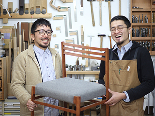 日本最大家具コンペで受賞作品に選ばれた椅子を商品化したい！ のトップ画像