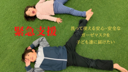 緊急支援：皆様の母校を含めた地域に手作りのマスクを届けます のトップ画像