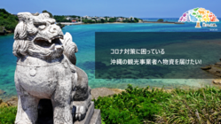 沖縄にコロナ対策品を届ける。困っている観光業界を支援したい！ のトップ画像