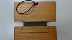 木製(檜）抗菌マスク・ハンカチホルダ－ のトップ画像