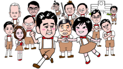 安倍政権やマスコミをモチーフにしたオリジナル漫画を発信したい のトップ画像