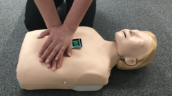 CPRトレーニング判定アプリ のトップ画像