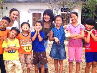 ベトナムの子どもたち発案！Tシャツ&雨合羽製作で地域を元気に！