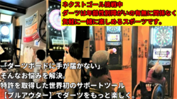 ユニバーサルスポーツとしてダーツを。プルアウターがお手伝い。 のトップ画像