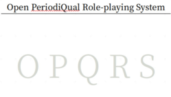 同人TRPG "OPQRS" 制作プロジェクト のトップ画像