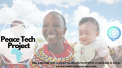 コロナ禍のアフリカ支援基金：Peace Tech Project のトップ画像