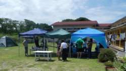 君にも笑顔！移動式テント子供食堂 のトップ画像