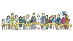 絵本『なあ～るほど錦帯橋きのう きょう あした』をみんなに届けたい のトップ画像