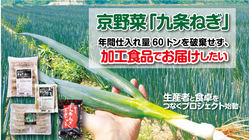 『京都産九条ねぎ』の加工品で、生産農家＆飲食店救済！餃子・ねぎ焼き のトップ画像