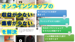オンラインショップの集客問題をオーナー様と共に解決したい のトップ画像