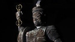 山形県寒河江市・本山慈恩寺に伝わる440年前の仏像、持国天を修復！