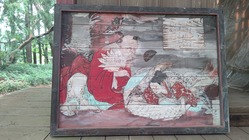 山武市雨坪の「義経（牛若丸）と天狗の絵馬」の修復にご支援を のトップ画像