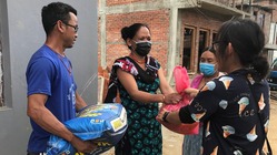コロナで失業したネパールの貧困世帯、ひとり親世帯に食糧を届けたい のトップ画像