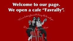 CAFE「Favrally」を開くためにご協力お願いします! のトップ画像