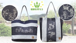 残布を活かしたモノ作り！倉敷デニム×サステナブルトートバッグ のトップ画像