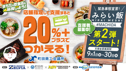 町田の飲食店を応援しよう！飲食店応援プロジェクト【みらい飯第二弾】 のトップ画像