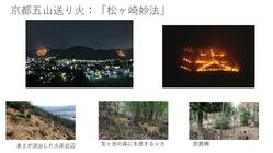 防鹿柵設置により、植物再生・表土流出防止を行い、妙法の火床を守る。 のトップ画像