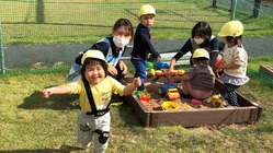 ”くつろぎの園庭づくり”　地域の子どもたちにもっと喜ばれる園庭に！