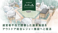 運営者不在で閉業した温泉施設をアウトドアー総合レジャー施設へと復活 のトップ画像