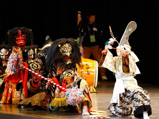 山口県の北中山子ども神楽を、17万人集まる名古屋のステージへ！