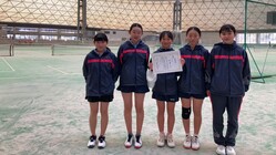 えびの市から全国へ！硬式テニス中学生女子団体！！ のトップ画像
