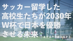 2030年W杯で日本代表をみんなで優勝させるプロジェクト