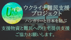 ウクライナ難民支援プロジェクト｜ハンガリーと日本を結ぶ！ のトップ画像