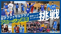 アニージャ湘南／地域リーグから女子Fリーグ参入への挑戦 のトップ画像