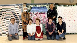 妻が遺したパッチワークキルト、交流拠点のギャラリーをつくる のトップ画像