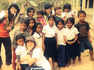 カンボジア　サンバ村の小学生にスポーツの楽しさを教えたい！