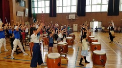 和を楽しむ和太鼓教室郷土芸能を次世代へ繋げ