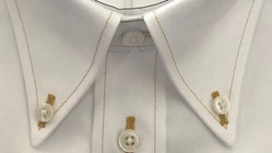 ブランドワイシャツ　ゴールデンゴールド のトップ画像