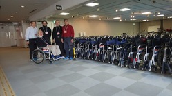 障害者の欠かせない友である車椅子を整備点検ボランティアします。 のトップ画像