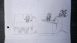 屋根の上の除雪機（マンサード） のトップ画像