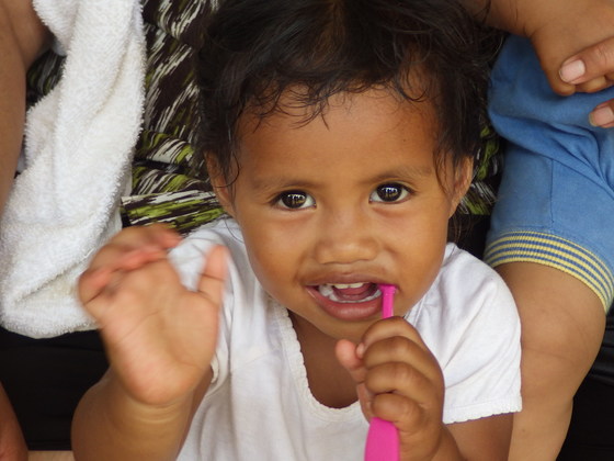 トンガ王国で子どもたちのむし歯を減らして笑顔を増やしたい！