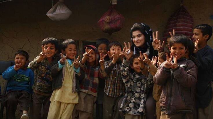 一人ぼっちアフガニスタン支援の女子学生