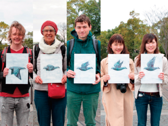 日本から世界へ 鳩の絵で平和への思いを繋げていく 東 慎一郎 かおり 18 11 14 公開 クラウドファンディング Readyfor