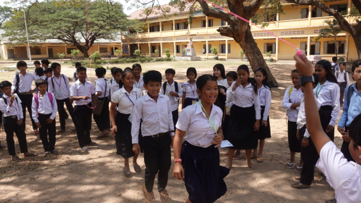 カンボジア・コンポンチャム州にある学校を今年も支援したい！