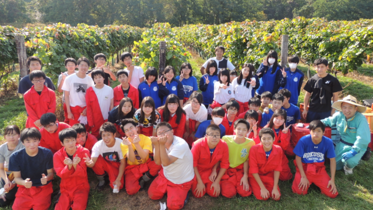 第2弾！小樽発祥の“旅路”ワイン作りに、地元の高校生が挑戦！
