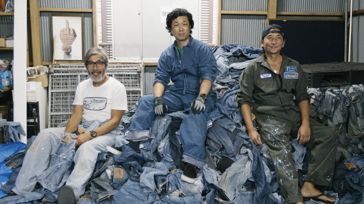 20トンの廃棄直前リーバイス501で、未来のファッションを紡ぐ。