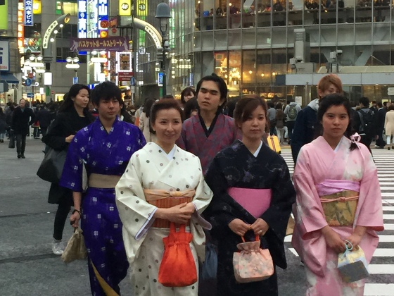 たくさんの訪日観光客に渋谷を着物 浴衣姿で楽しんで欲しい Kimokawa 16 05 31 公開 クラウドファンディング Readyfor レディーフォー