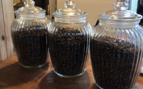 コーヒー豆３種類(200g×3袋)＋もっくん珈琲ステッカー