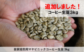 ＜単発便＞＜コーヒー生豆＞自家焙煎用マヤビニックコーヒー生豆 3kg