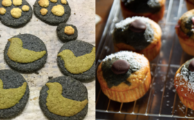 【食べて応援】支援者さま限定のオリジナル版！炭クッキー&ケーキ