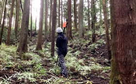 森林計測の体験