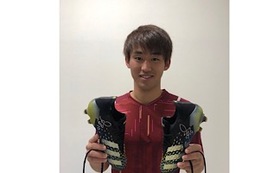 京都サンガFC 福岡慎平選手スパイク